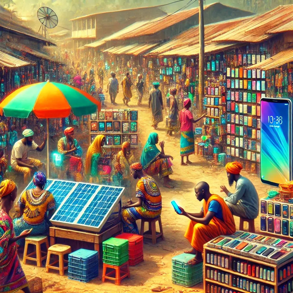 The Development of Mobile Phone Batteries in Africa The 1th one