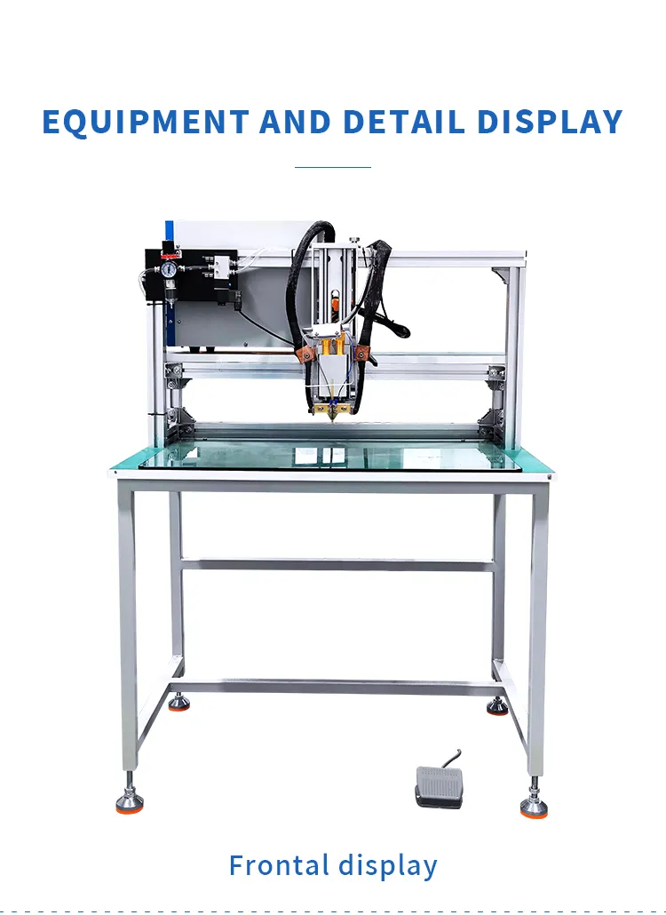 Transistor-based Gantry Pneumatic Battery Spot Welder For Battery Manufacturing The 6th one