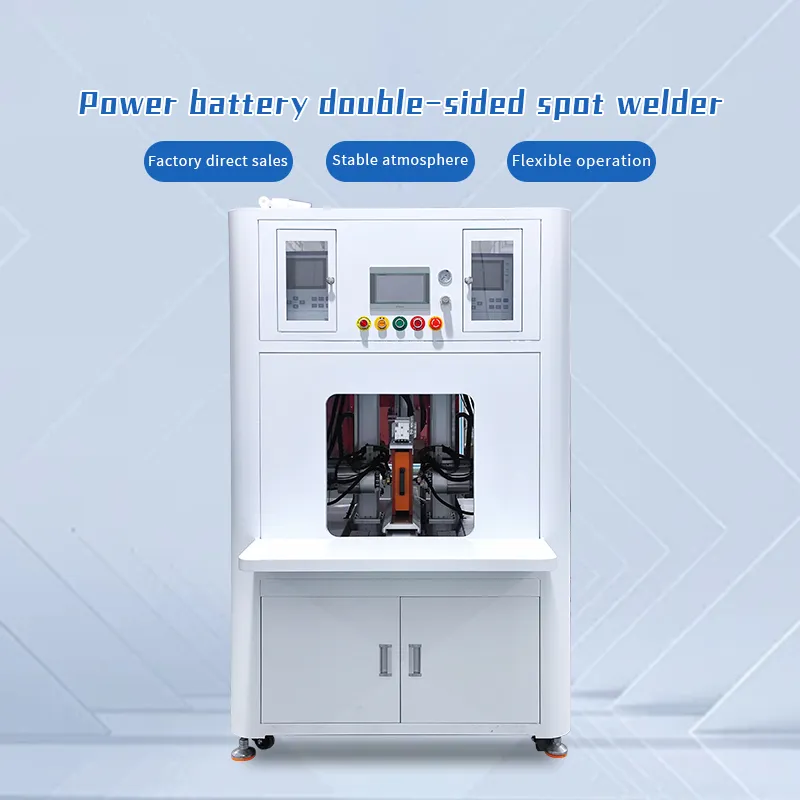 Double-Sided Automatic Spot Welder for Power Battery Packs w