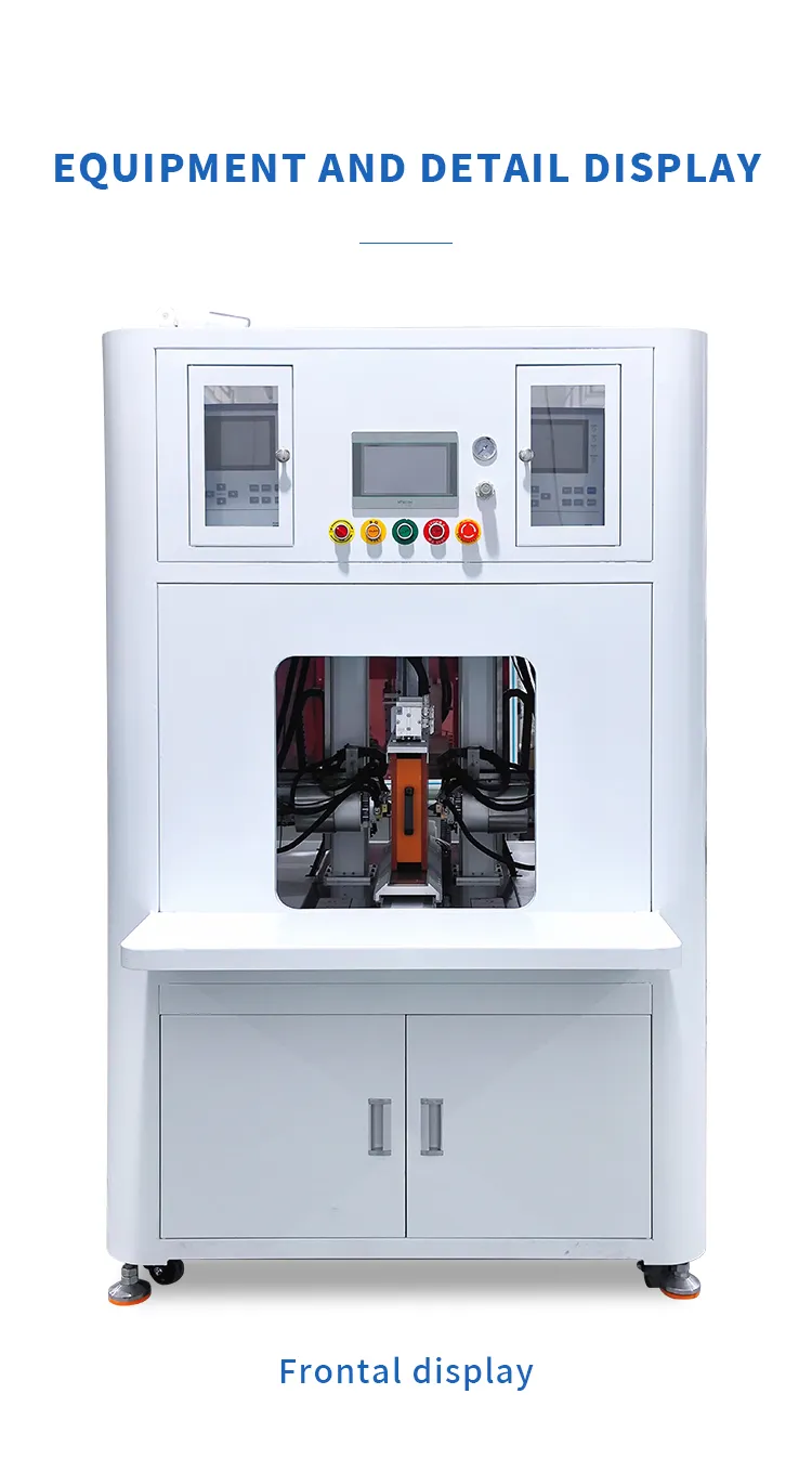 Double-Sided Automatic Spot Welder for Power Battery Packs with Nickel Tab Welding The 7th one