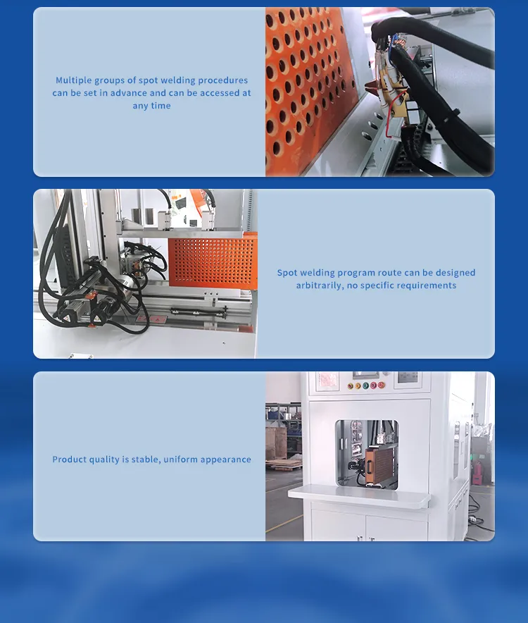 Double-Sided Automatic Spot Welder for Power Battery Packs with Nickel Tab Welding The 6th one