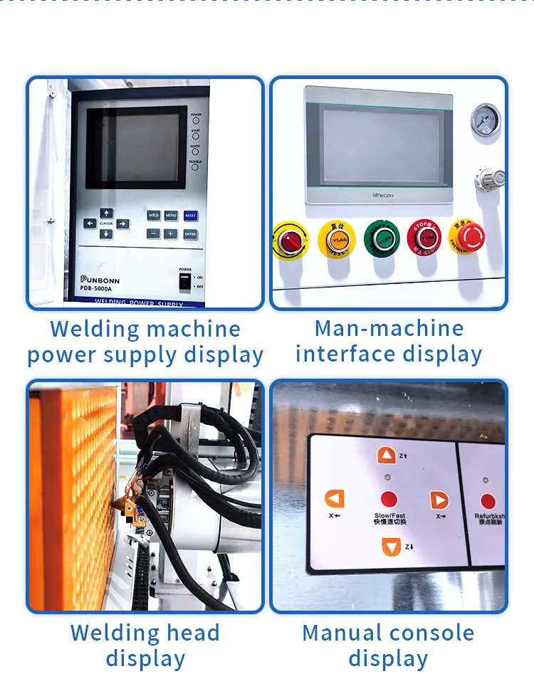 Double-Sided Automatic Spot Welder for Power Battery Packs with Nickel Tab Welding The 10th one