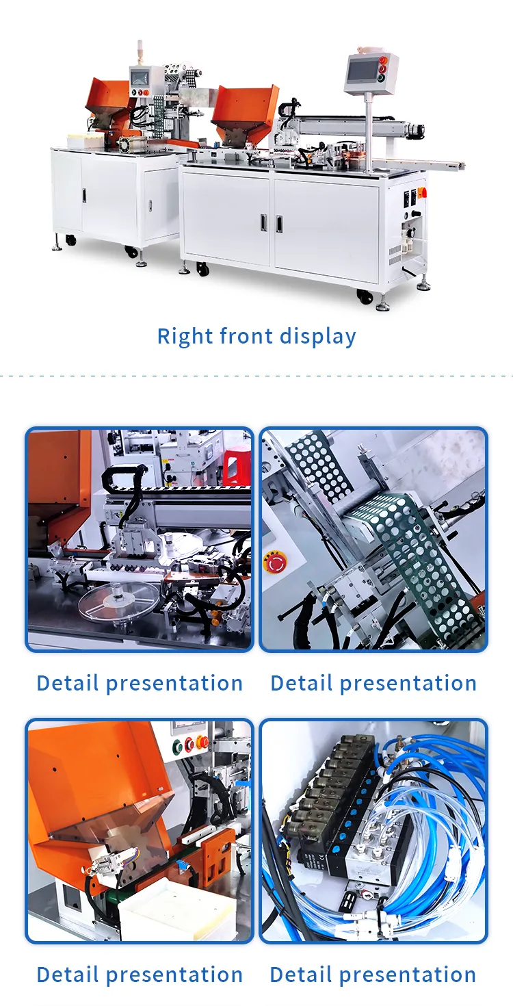 3-in-1 Battery Assembly Machine for Battery Insulation Paper Sticking, Testing, and Spot Welding The 9th one