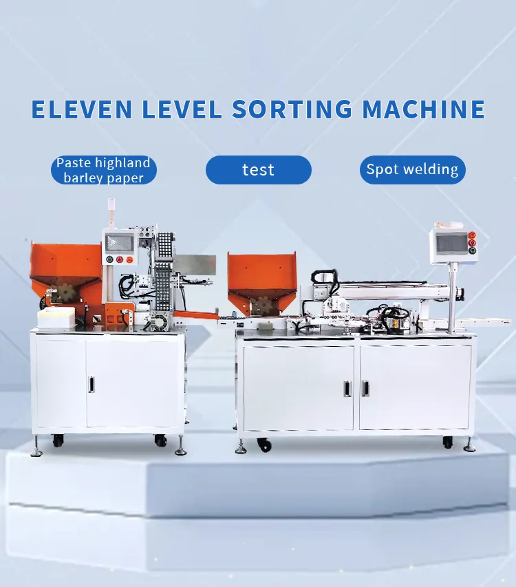 3-in-1 Battery Assembly Machine for Battery Insulation Paper Sticking, Testing, and Spot Welding The 1th one