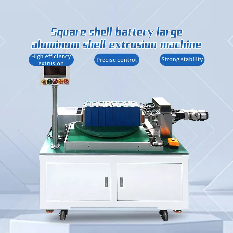 Aluminum Shell Prismatic Lithium Battery Extrusion Machine P