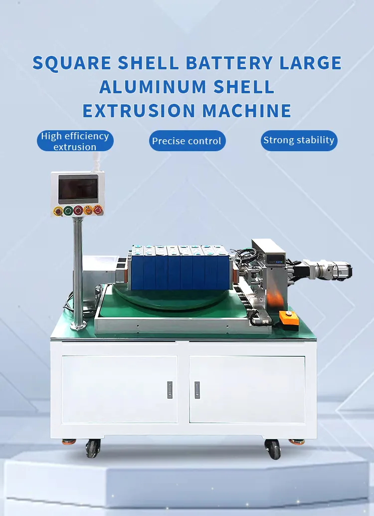 Aluminum Shell Prismatic Lithium Battery Extrusion Machine Prismatic Cell Pressing Machine The 1th one