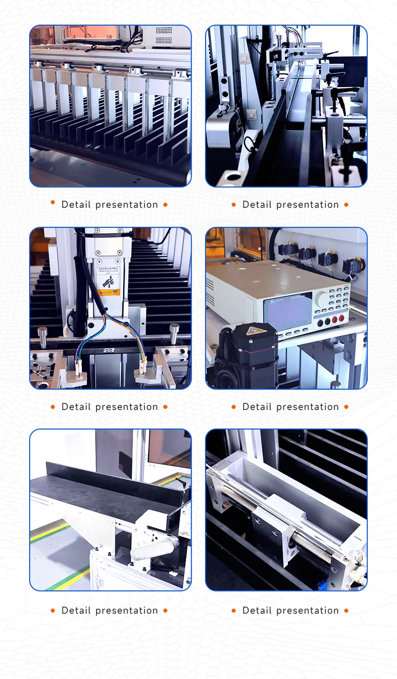 10-Channel Automatic Prismatic Battery Sorter OCV and IR testing machine The 8th one