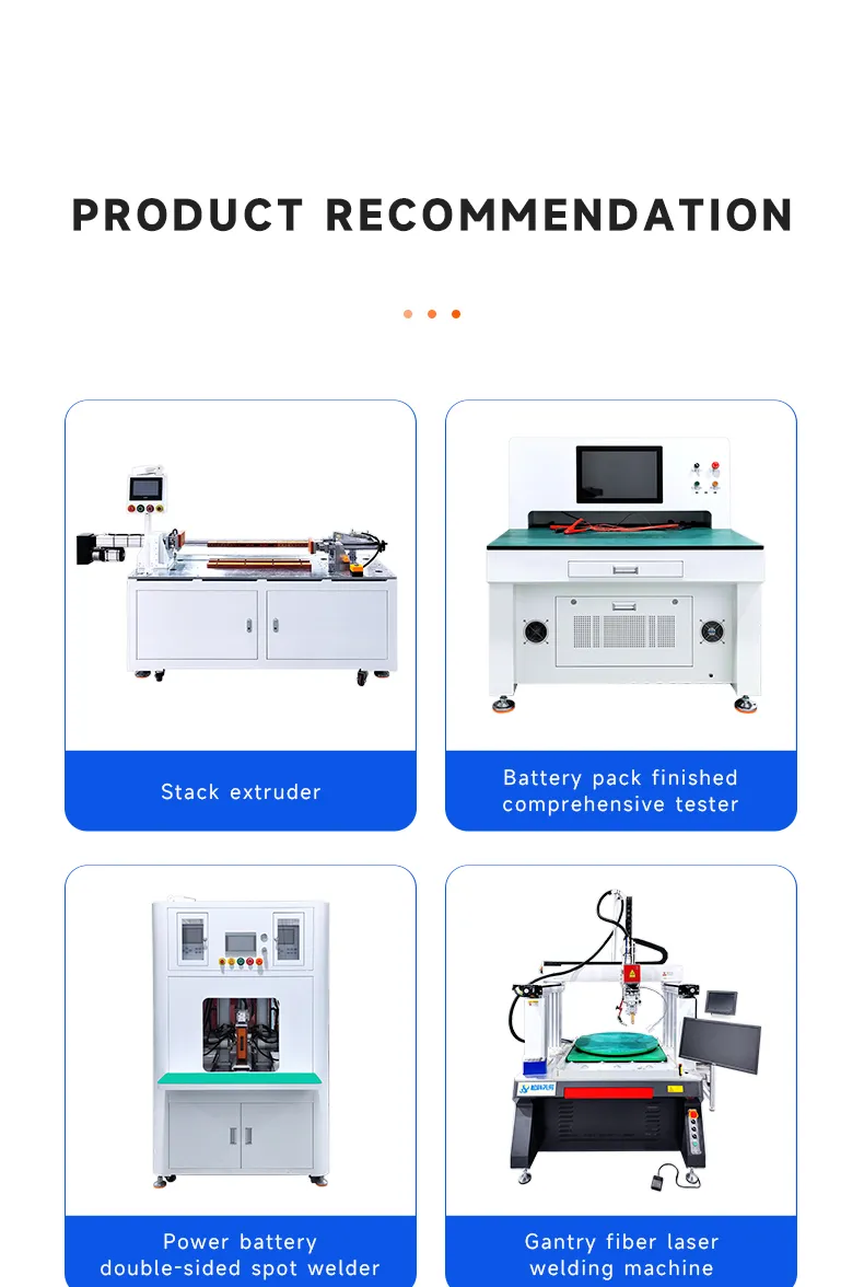 Prismatic Battery 4-Channel Automatic Sorting Machine OCV and IR testing machine The 10th one