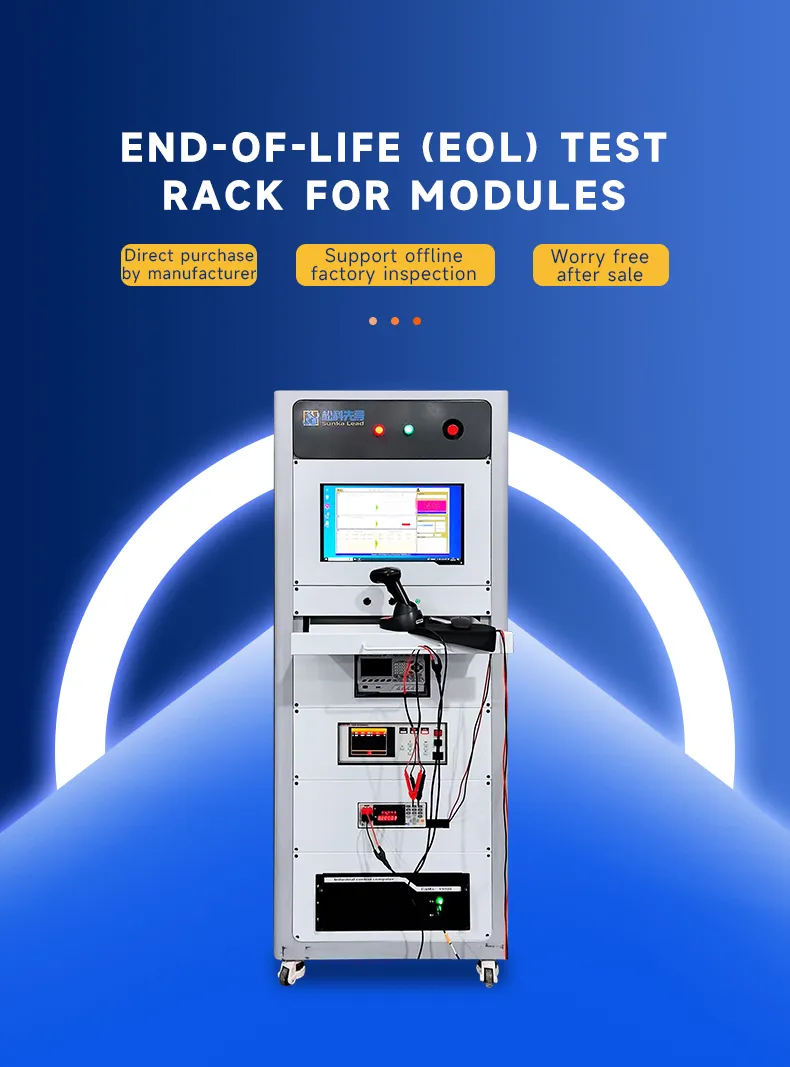 EOL Test Cabinet for Battery Capacity, Internal Resistance, and Insulation Testing The 1th one