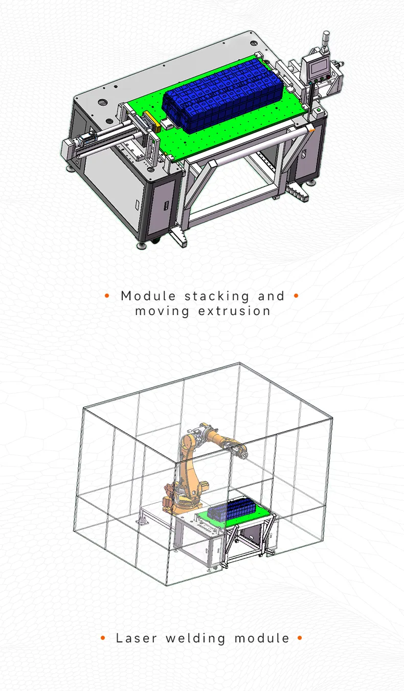 High-Efficiency Prismatic Battery Pack Production Line The 7th one