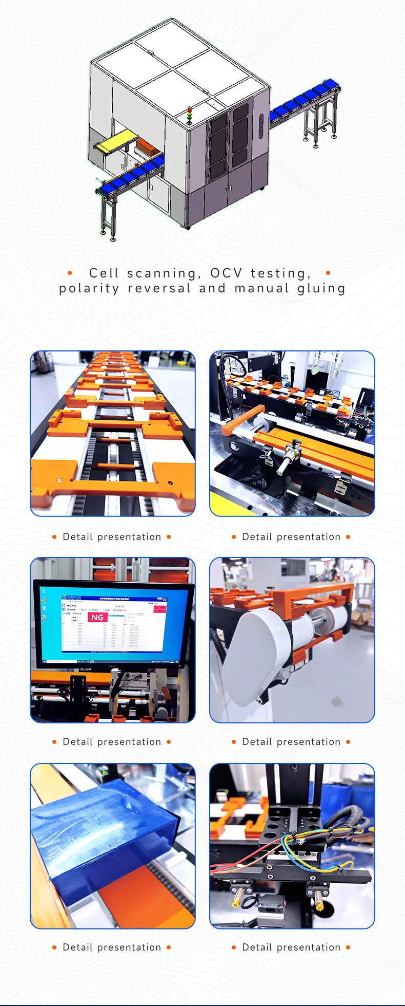 High-Efficiency Prismatic Battery Pack Production Line The 8th one
