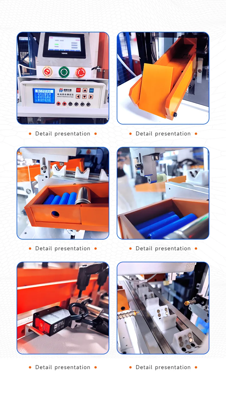 Cylindrical Battery Testing Machine (Without Material Hopper) The 10th one