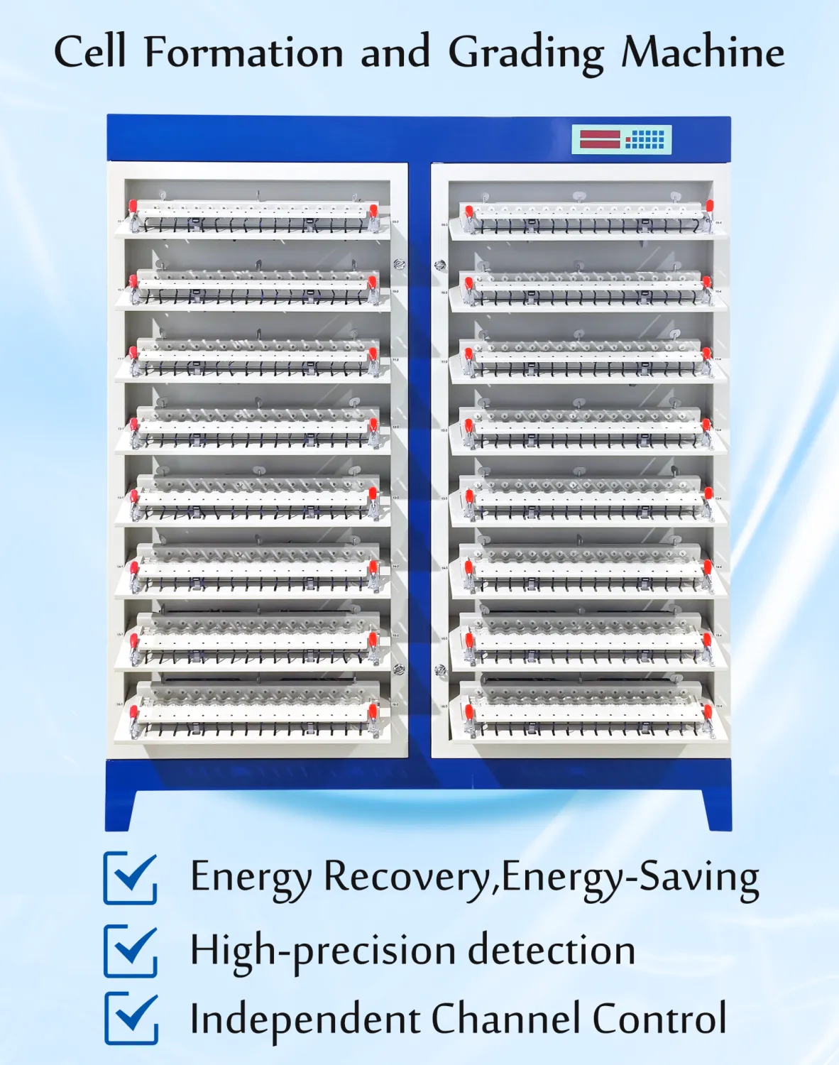 The Critical Role of Cell Formation and Grading Machine in Lithium Battery Production The 1th one