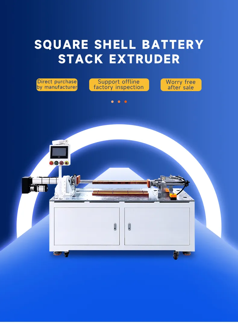 Prismatic Battery Stacking Press Machine for Lithium-Ion Battery Pack Assembly The 1th one