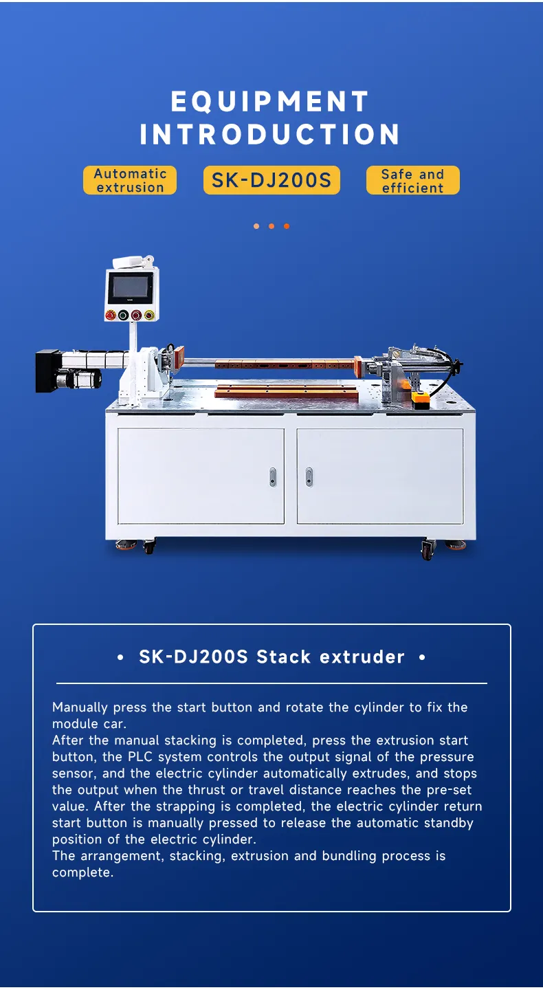 Prismatic Battery Stacking Press Machine for Lithium-Ion Battery Pack Assembly The 3th one