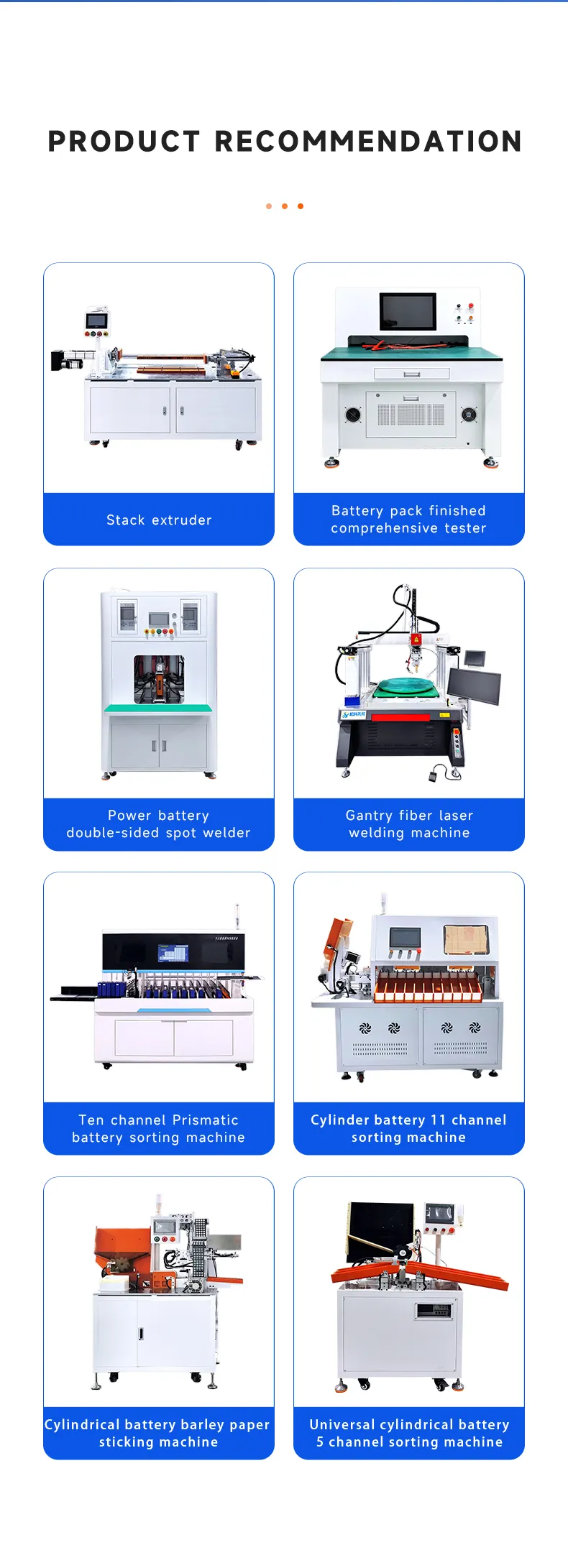Prismatic Battery Stacking Press Machine for Lithium-Ion Battery Pack Assembly The 8th one
