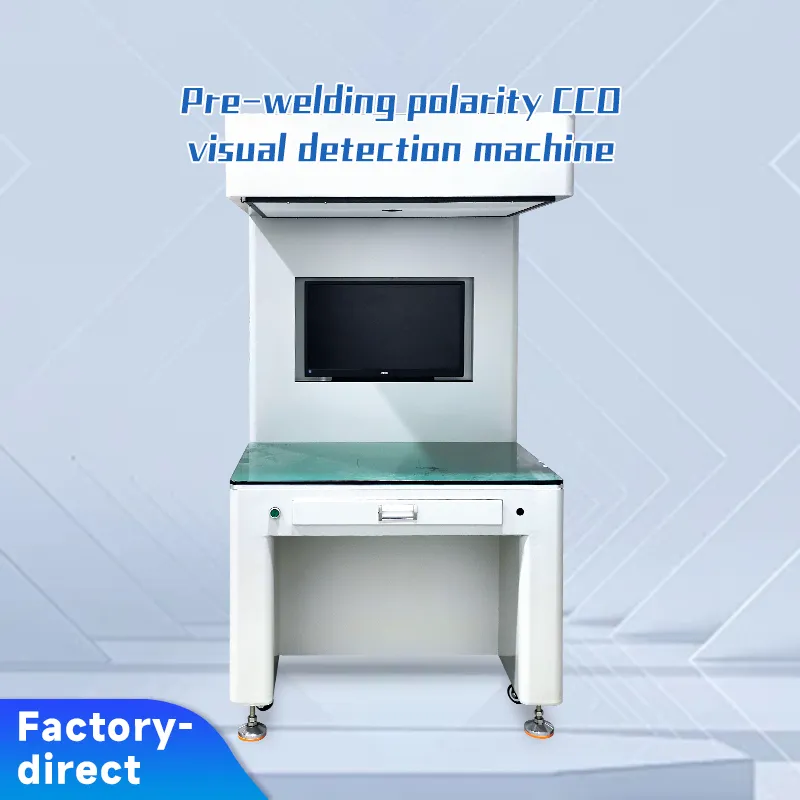 Pre-Weld Polarity CCD Vision Inspection Machine for Battery 