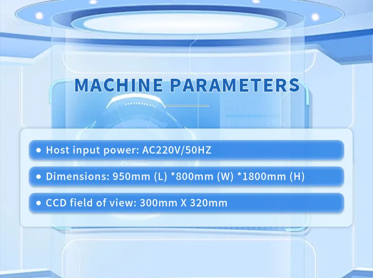 Pre-Weld Polarity CCD Vision Inspection Machine for Battery Modules The 4th one