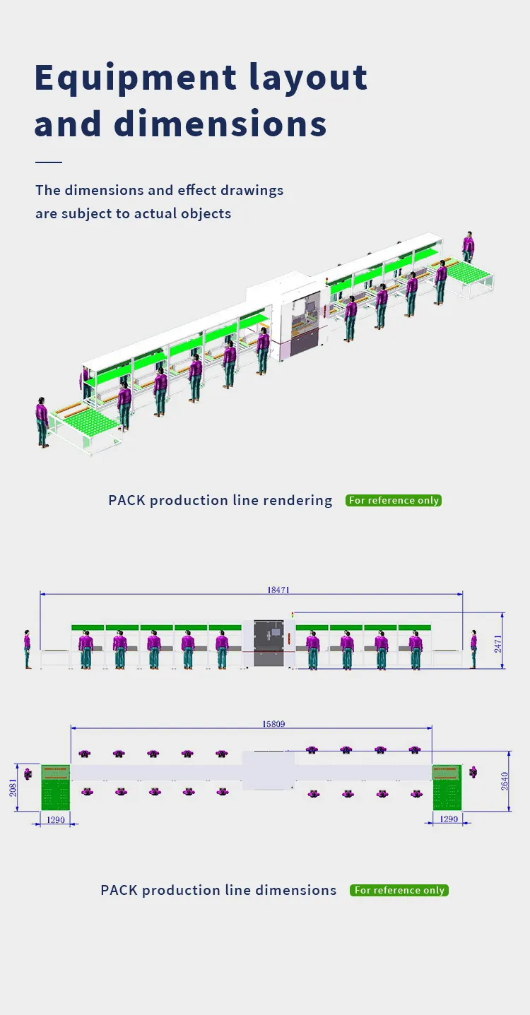 Non-standard Custom Prismatic Lithium Battery Module Pack Production Line The 4th one