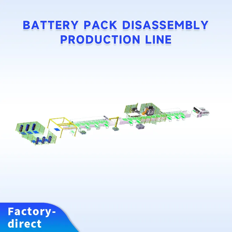 Battery Pack Disassembly Production Line for Used Power Batt