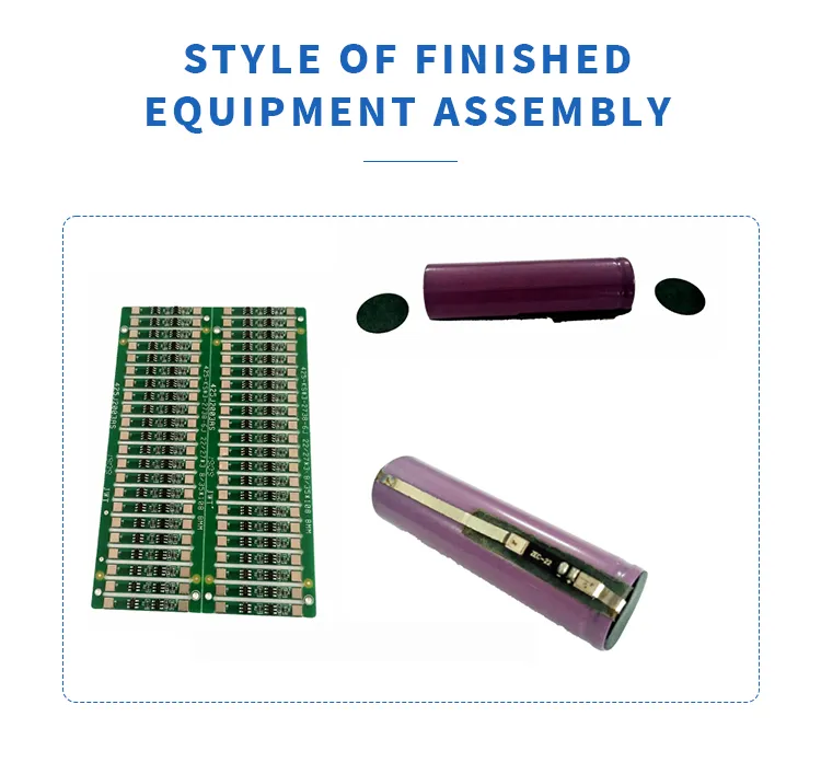 18650 Protection Board Spot Welding &amp; Sticker Integration Machine The 6th one