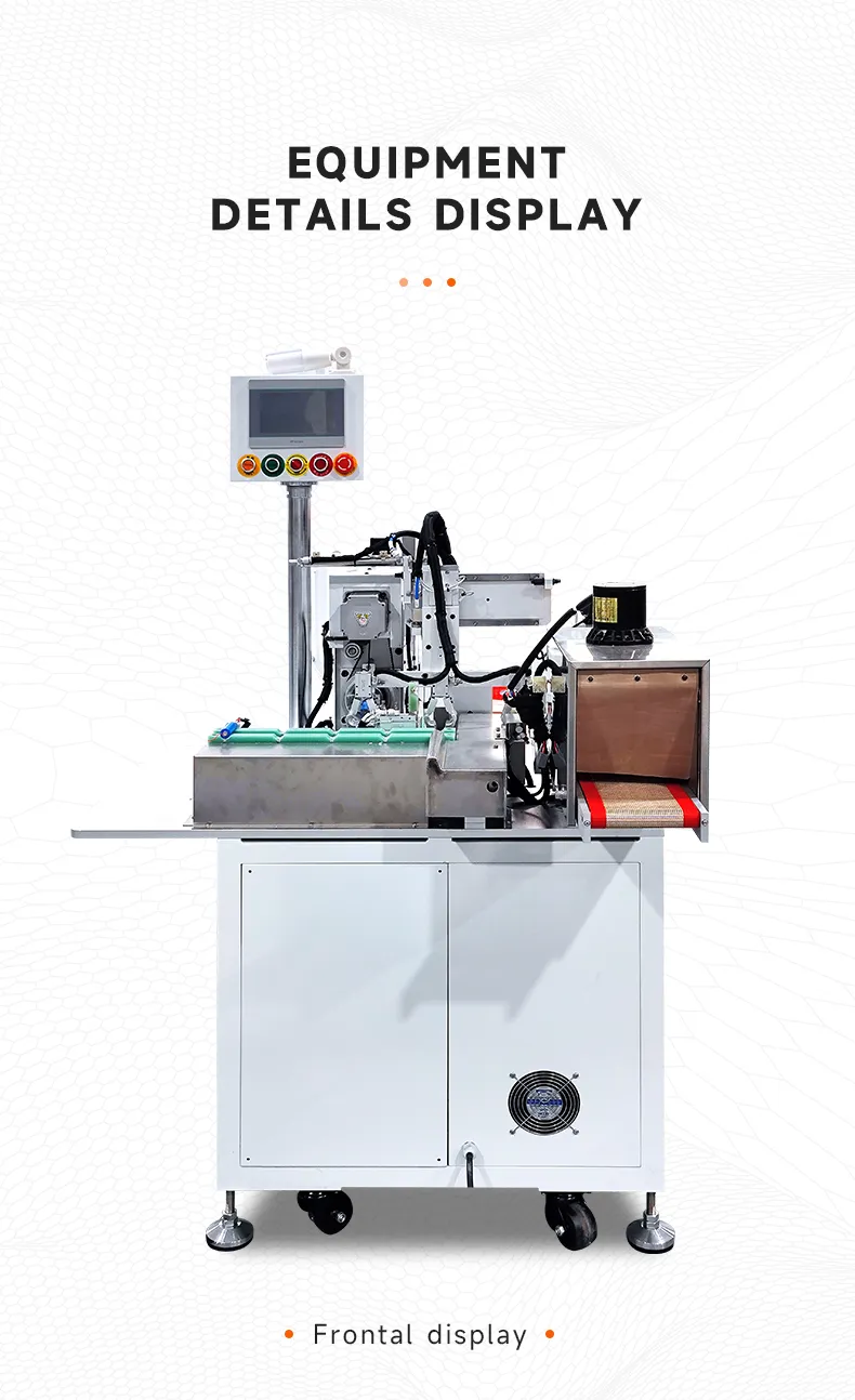 Battery Cell PVC Sleeving Machine for Cells with Protection Boards The 6th one