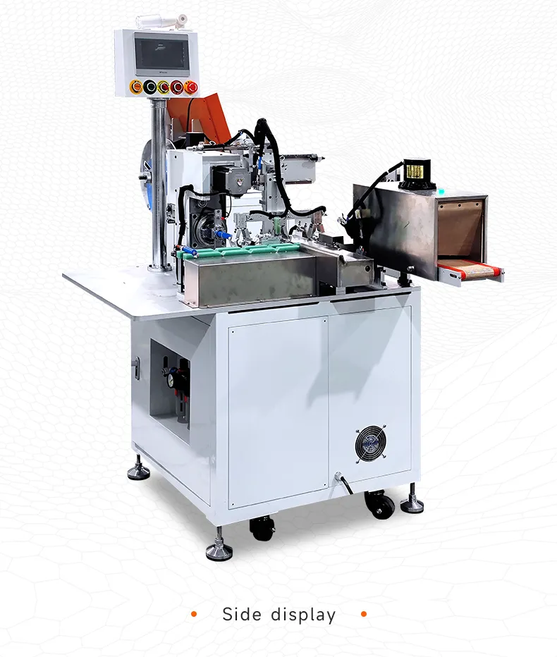 Battery Cell PVC Sleeving Machine for Cells with Protection Boards The 7th one