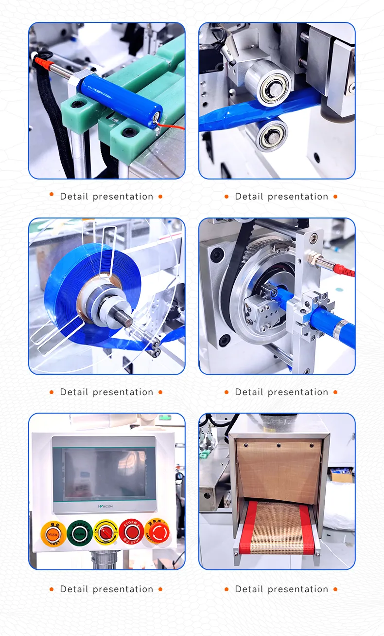 Battery Cell PVC Sleeving Machine for Cells with Protection Boards The 9th one
