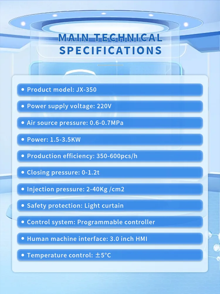 High-Precision Low-Pressure Injection Molding Machine with Adjustable Injection Pressure The 4th one