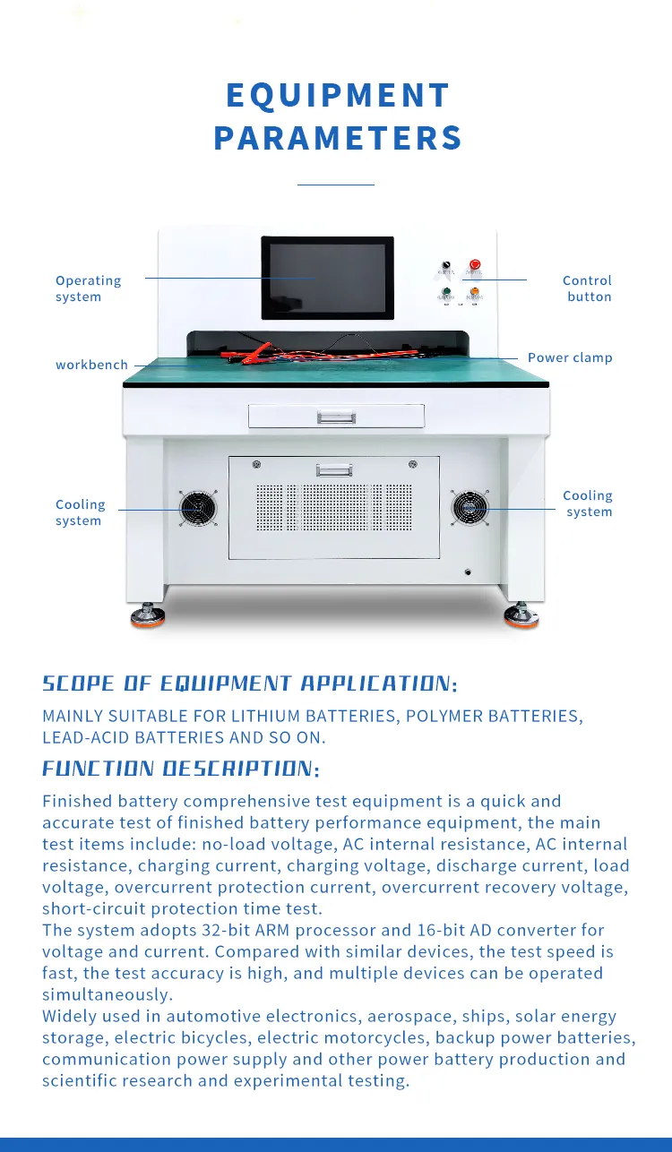 Comprehensive Battery Test Equipment for Lithium, Polymer, and Lead-Acid Batteries The 3th one