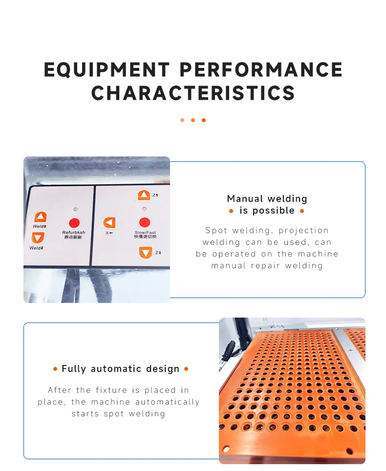 Single-Side Automatic Spot Welding Machine for Lithium Battery Packs (14500, 18650, 21700) The 4th one