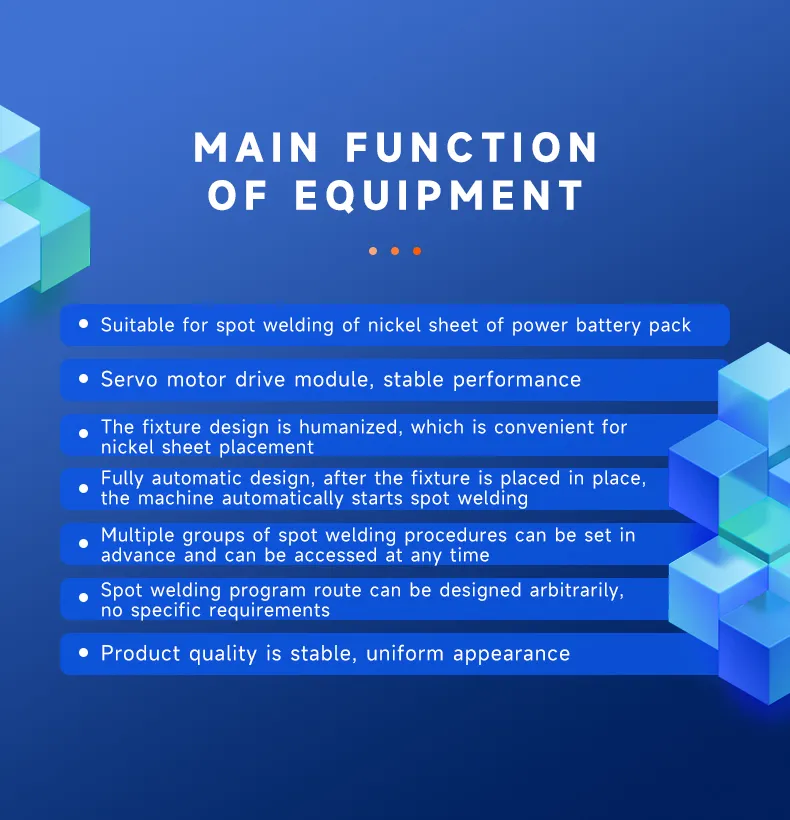 Single-Side Automatic Spot Welding Machine for Lithium Battery Packs (14500, 18650, 21700) The 7th one