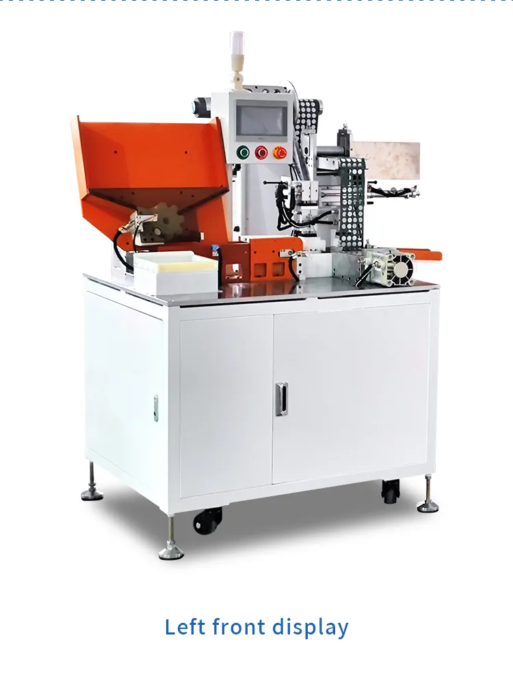 Automatic 18650 and 21700 Cylindrical Battery Insulation Paper and PVC Applicator The 8th one