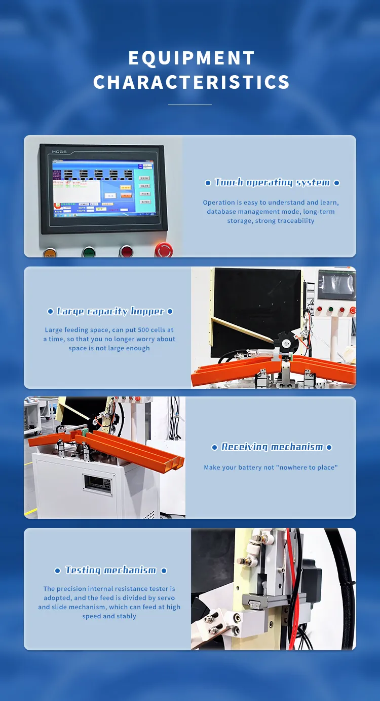 Universal 5-Channel 18650,21700,32700 Cylindrical Battery Sorting Machine The 6th one