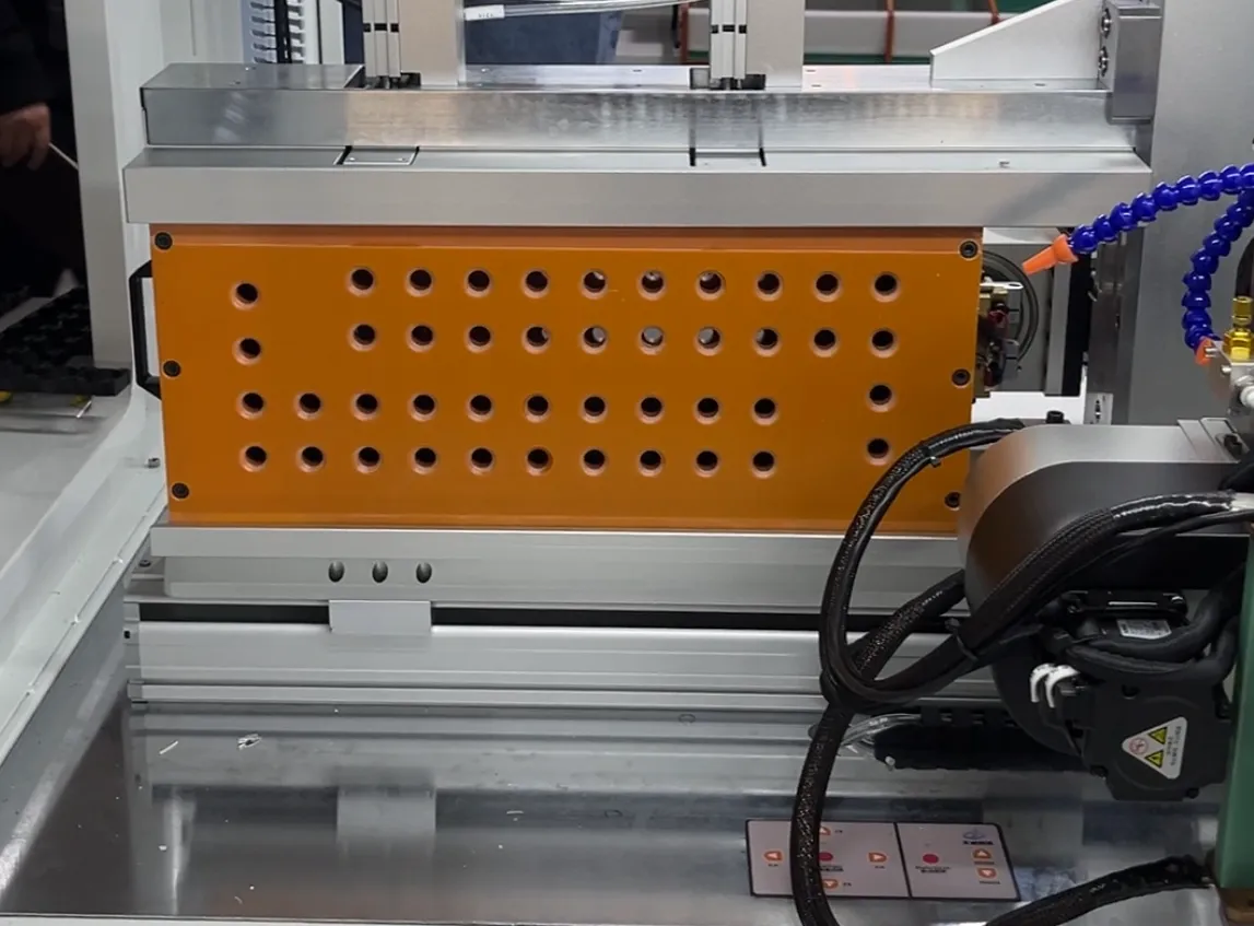 What is a Cylindrical Battery Double-Sided Spot Welding Fixture? The 2th one