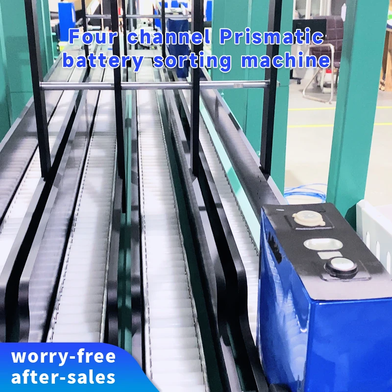 4 Channel Automatic Prismatic Battery Sorting Machine with OCV and IR Testing Machine