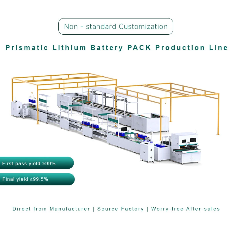 6-8PPM PrismaticBattery Module Battery Pack Assembly Line