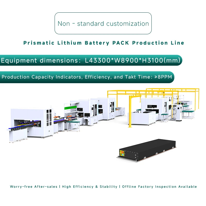 8PPM Battery Pack Assembly Line